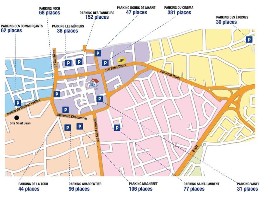 Idealement Situe Proche Disneyland Et Paris Apartment *